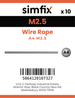 Simfix product label - 8379425-D