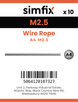 Simfix product label - 8379425-D