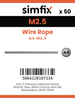 Simfix product label - 8379425-T