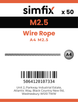 Simfix product label - 8379425-T