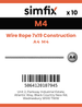 Simfix product label - 8382404-D