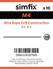 Simfix product label - 8382404-D