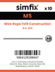 Simfix product label - 8382405-D