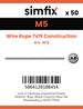 Simfix product label - 8382405-T