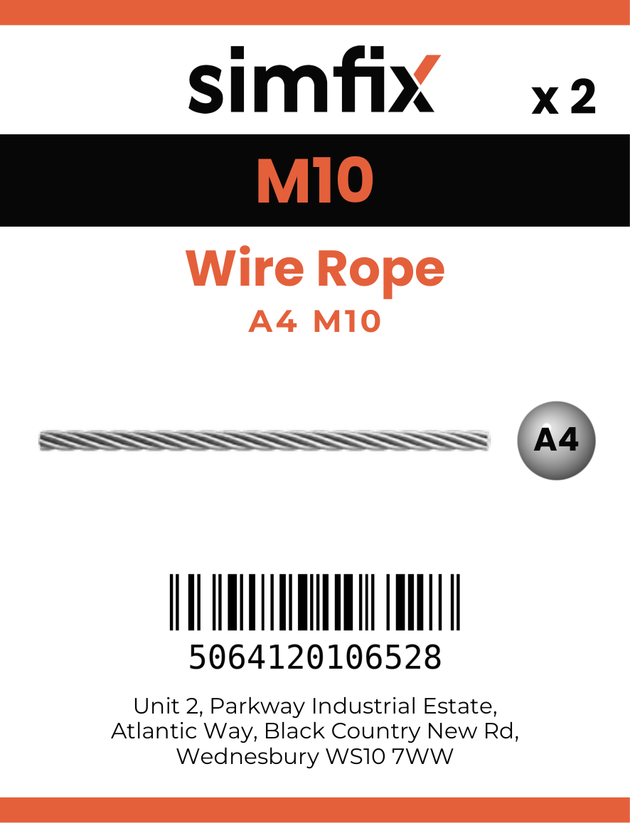 Simfix product label - 8382410-D
