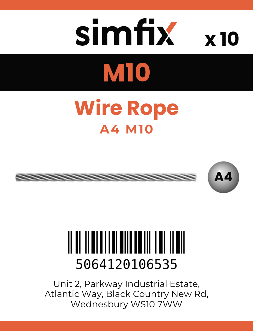 Simfix product label - 8382410-T