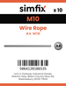 Simfix product label - 8382410-T