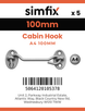 Simfix product label - 8384A4100-T