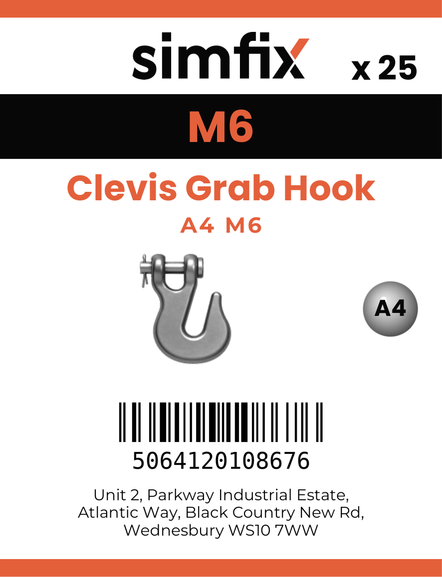 Simfix product label - 8388A406-T