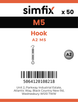 Simfix product label - 8398A205-T