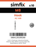 Simfix product label - 8398A208-D