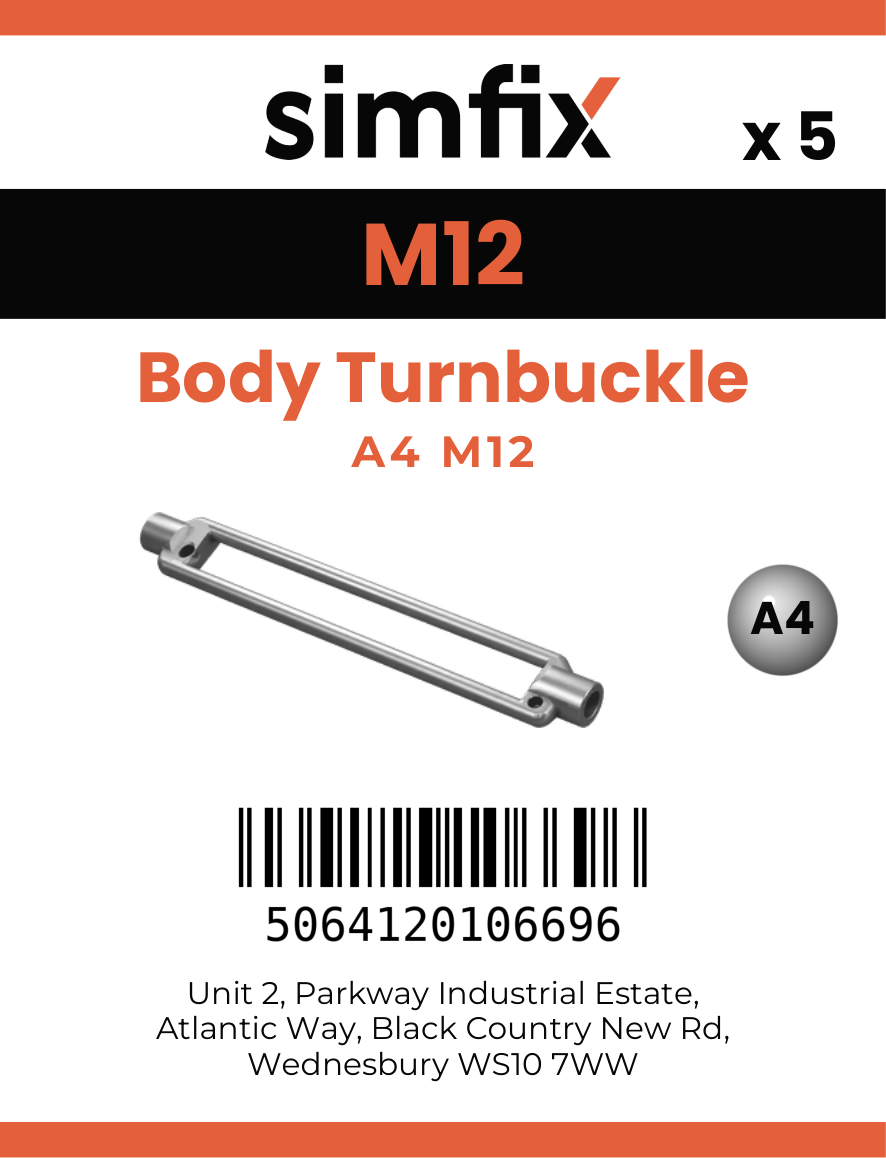 Simfix product label - 8417A412-T