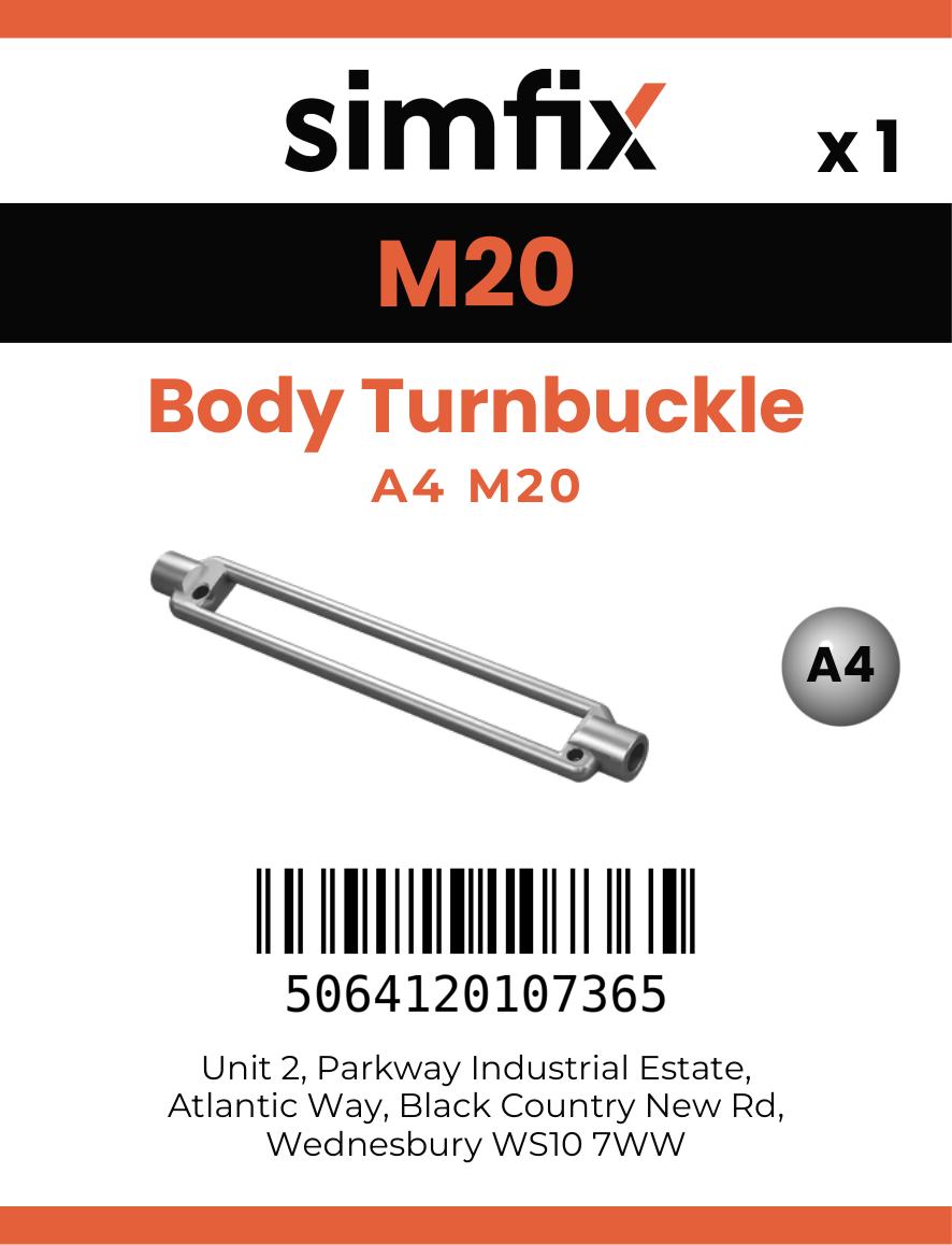 Simfix product label - 8417A420-D