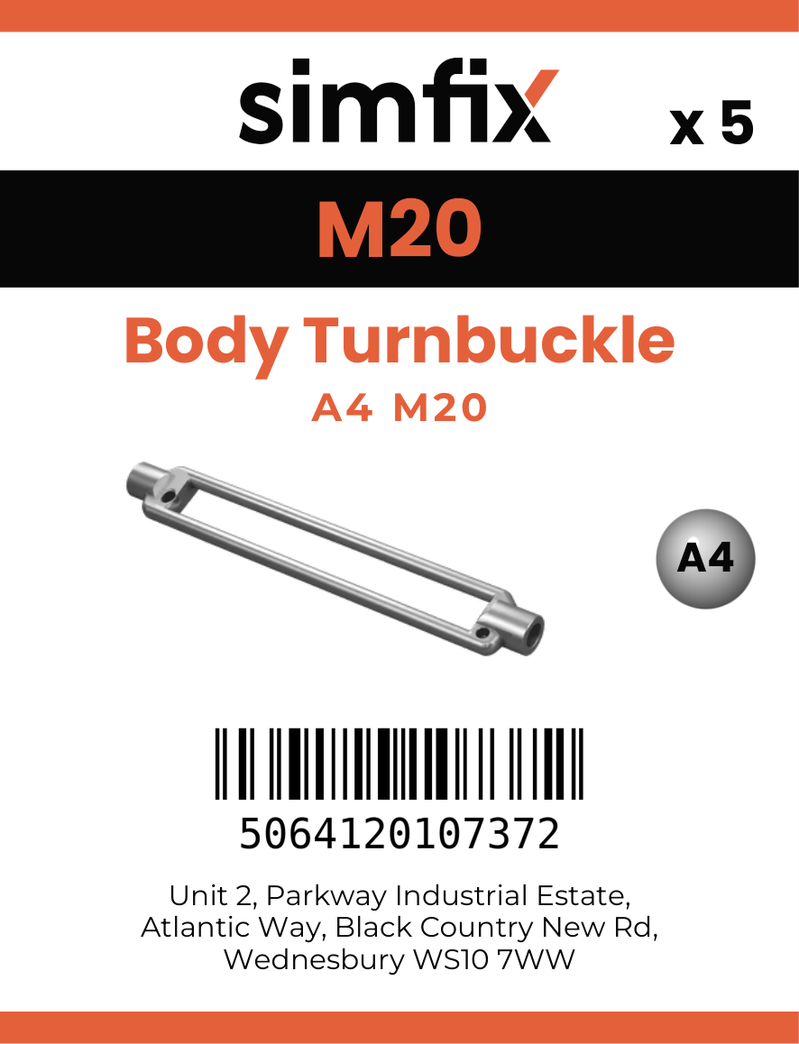 Simfix product label - 8417A420-T