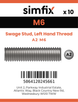 Simfix product label - 8446A2064-D