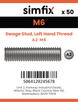 Simfix product label - 8446A2064-T