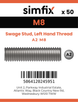 Simfix product label - 8446A2085-T