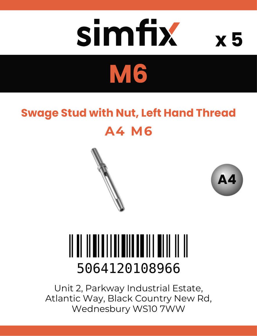 Simfix product label - 8467A4063-D