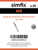 Simfix product label - 8467A4084-T