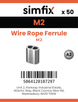 Simfix product label - 8470A202-T