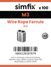 Simfix product label - 8470A203-T