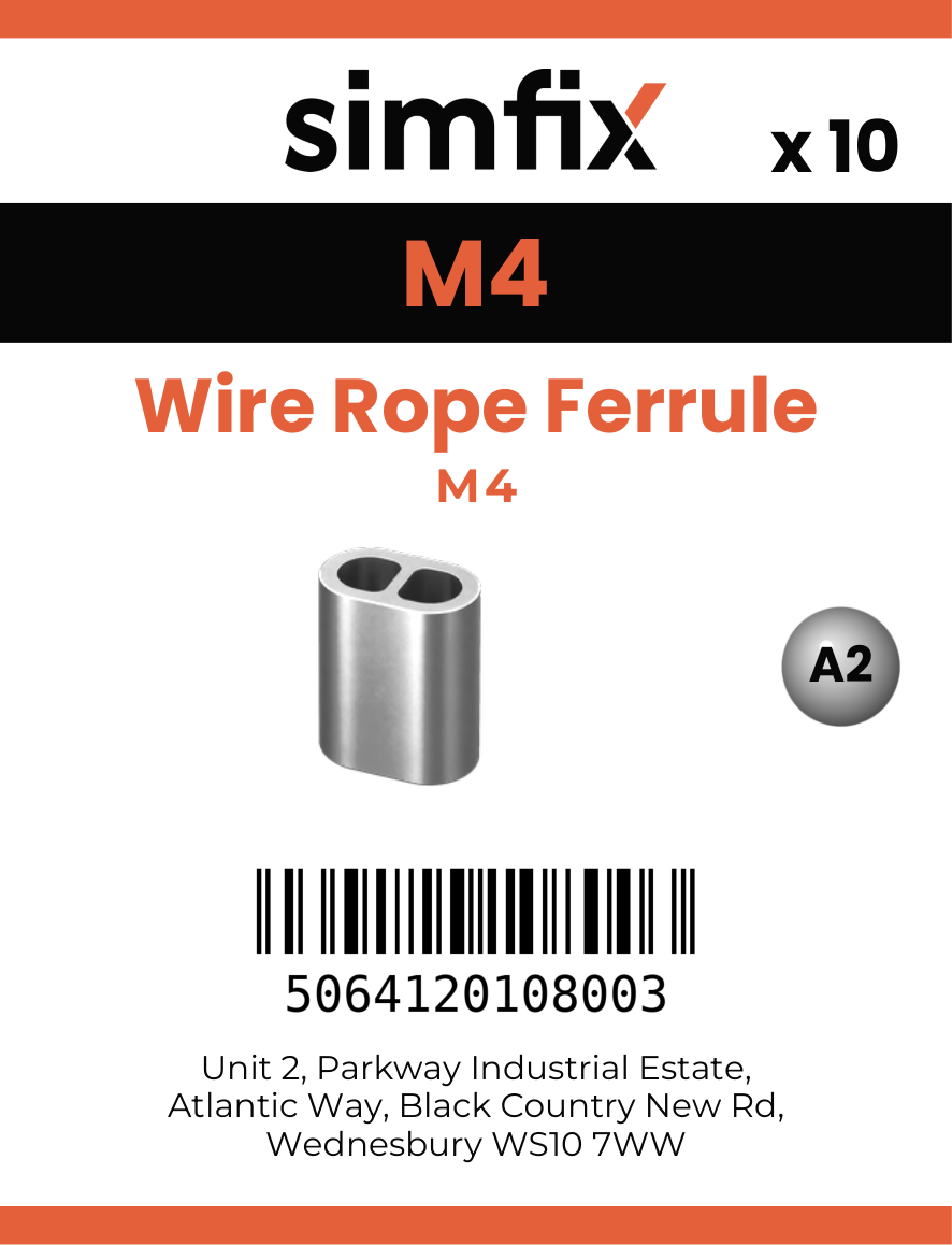 Simfix product label - 8470A404-D