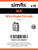 Simfix product label - 8470A404-D