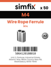 Simfix product label - 8470A404-T