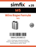 Simfix product label - 8470A405-T