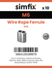 Simfix product label - 8470A406-T