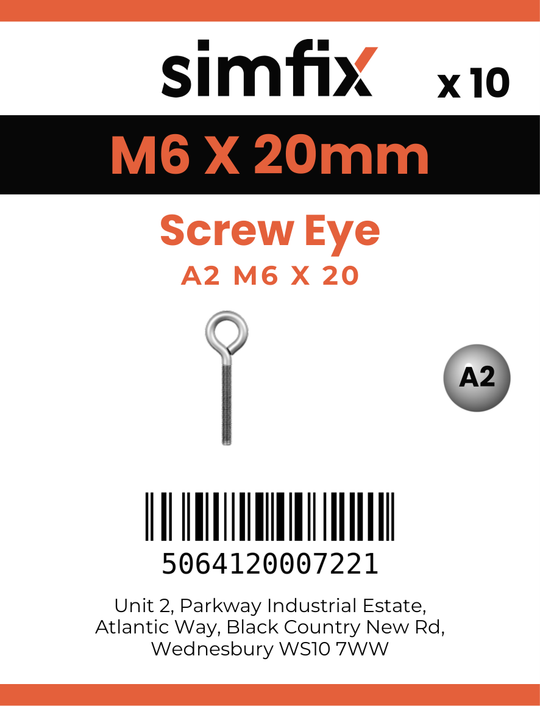 Simfix product label - 8473A206020-D