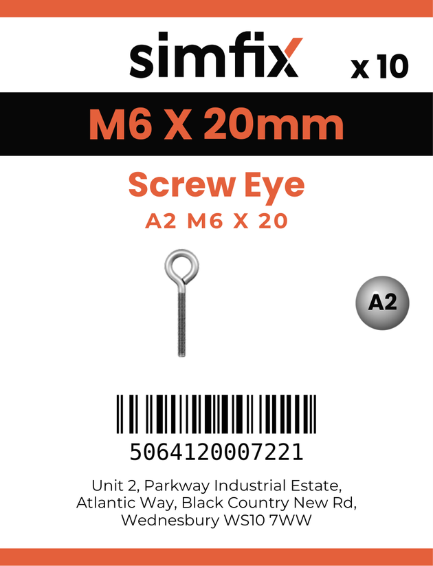 Simfix product label - 8473A206020-D