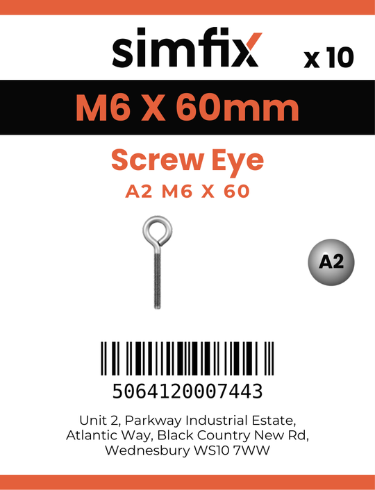 Simfix product label - 8473A206060-D