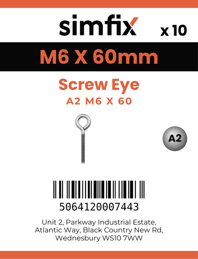 Simfix product label - 8473A206060-D