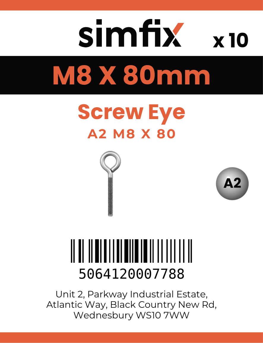 Simfix product label - 8473A208080-D