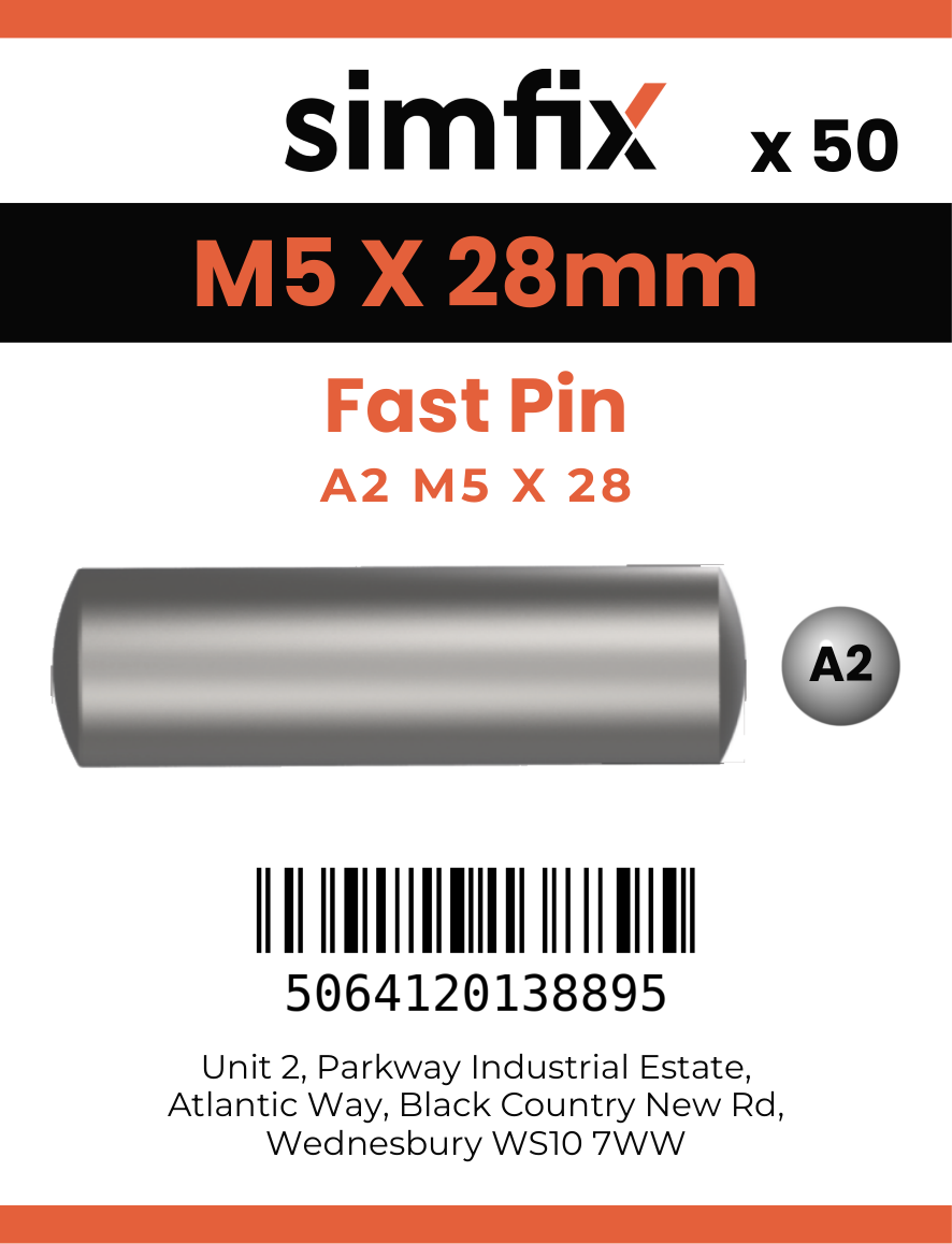 Simfix product label - 8474A205028-T