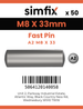 Simfix product label - 8474A208033-T