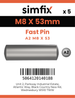 Simfix product label - 8474A208053-D