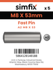 Simfix product label - 8474A208053-D