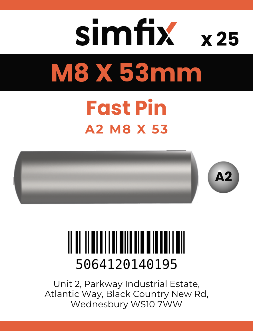 Simfix product label - 8474A208053-T