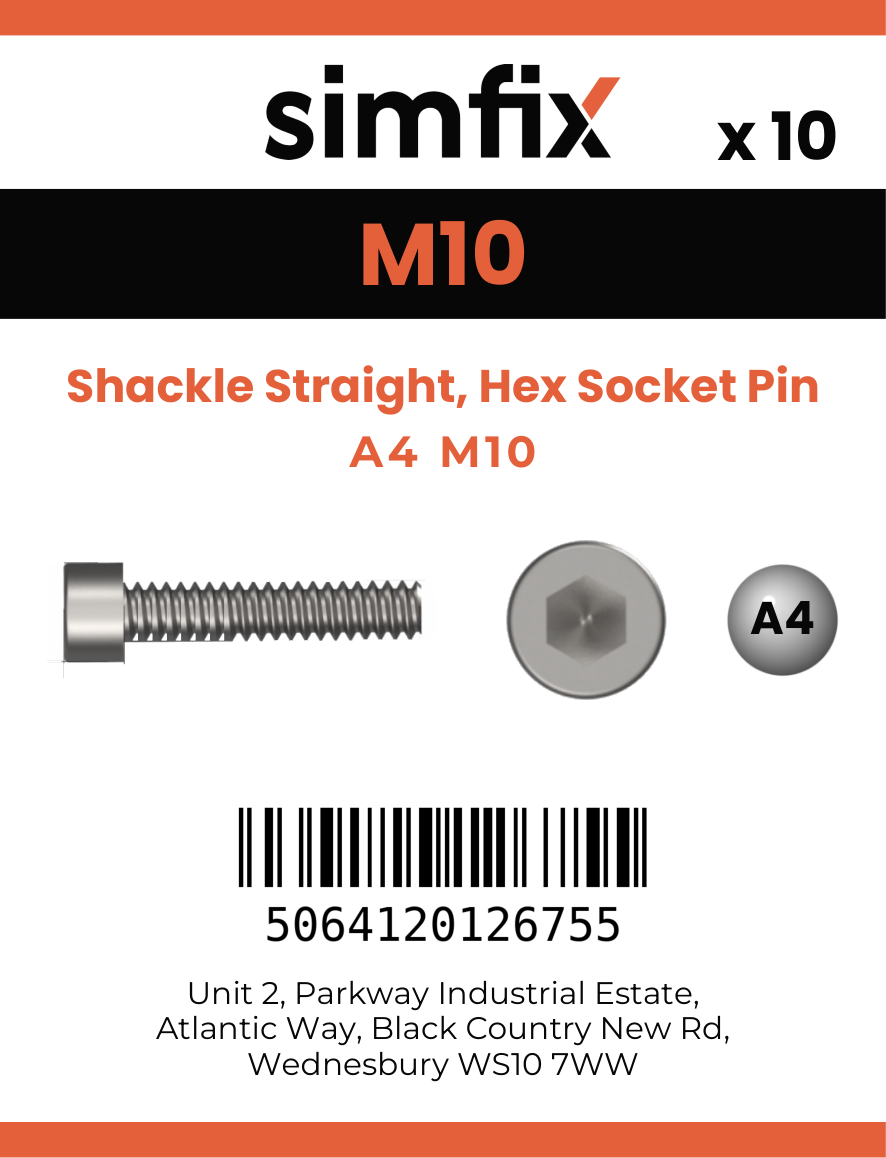 Simfix product label - 8482A410-T