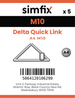 Simfix product label - 8489A410-T