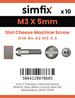 Simfix product label - 84A203005-D