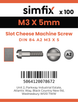 Simfix product label - 84A203005-T