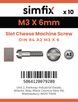 Simfix product label - 84A203006-D