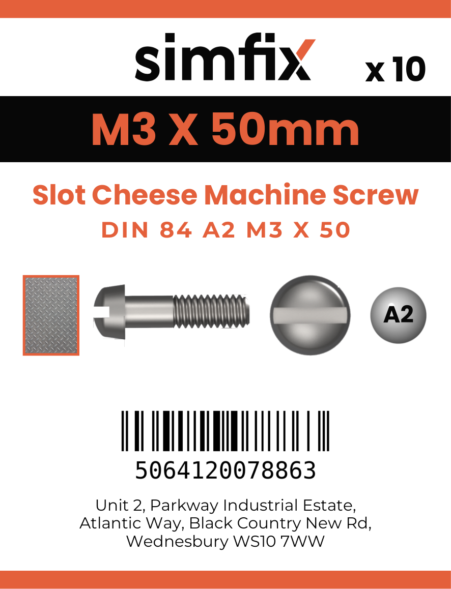 Simfix product label - 84A203050-D