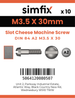 Simfix product label - 84A2035030-D