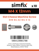 Simfix product label - 84A204012-D