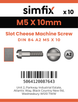 Simfix product label - 84A205010-D