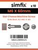 Simfix product label - 84A206060-D